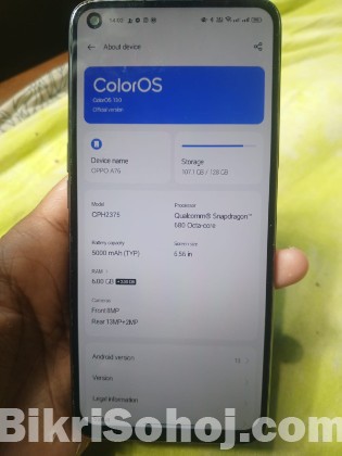 Oppo a76